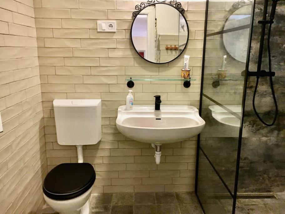 Vintage Studio Apartment, Garden And Free Parking 布达佩斯 外观 照片