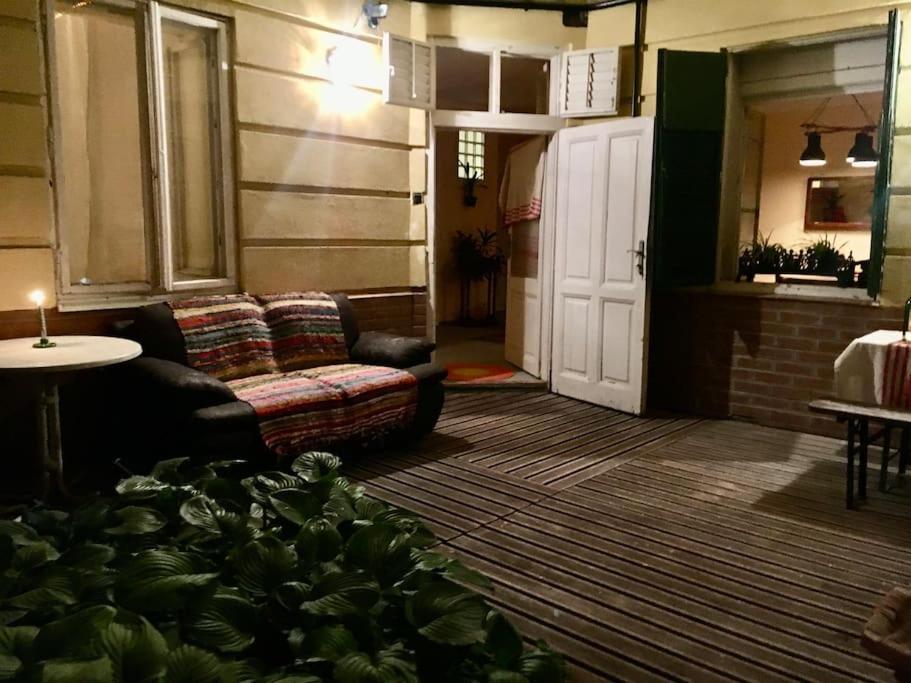 Vintage Studio Apartment, Garden And Free Parking 布达佩斯 外观 照片